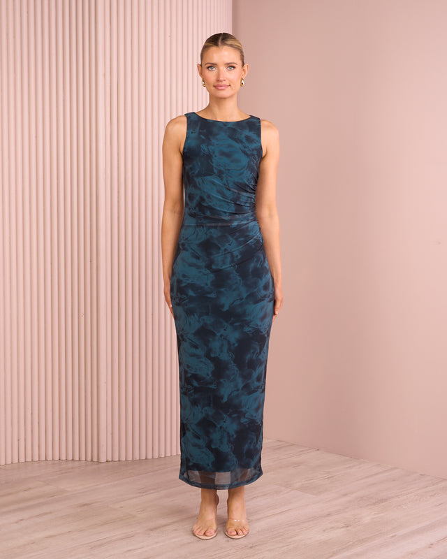 Eliora Maxi Mesh Dress
