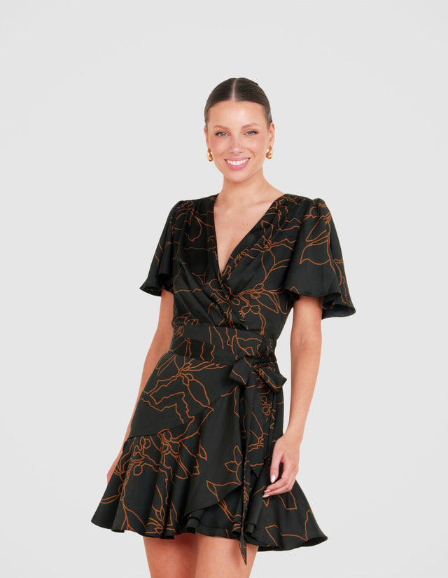 Jade Short Sleeve Mini Dress