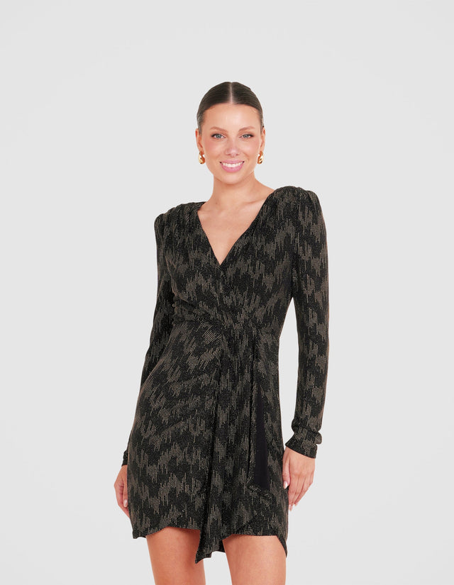 Maya Long Sleeve Mini Dress