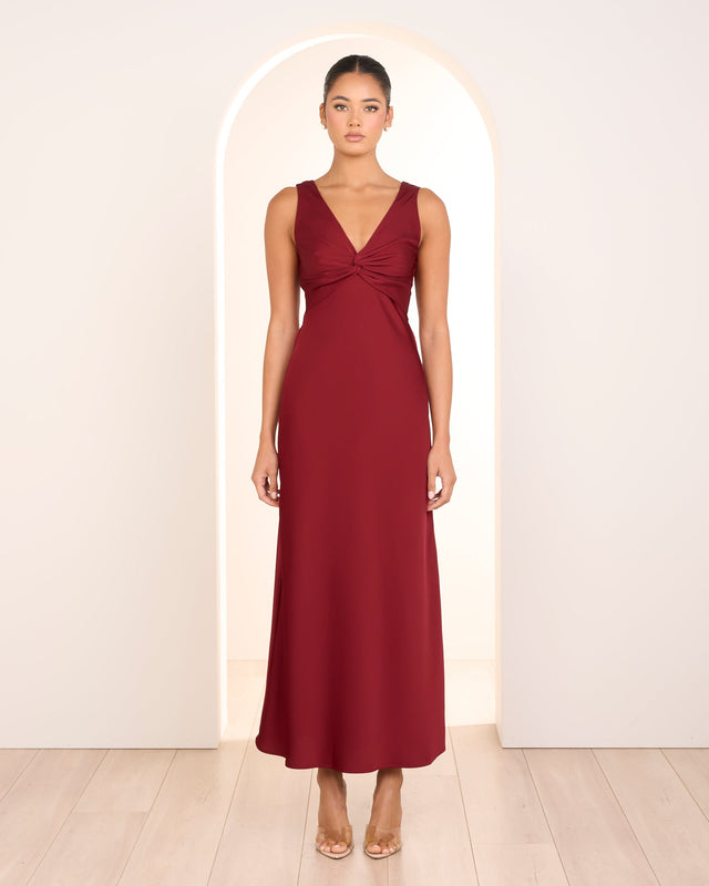 Ora Twist Front Maxi Dress