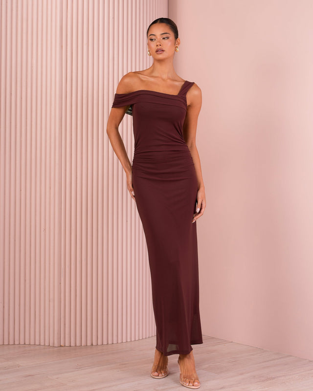 Cori Off Shoulder Maxi Dress