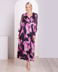 Sonia Print Maxi Dress