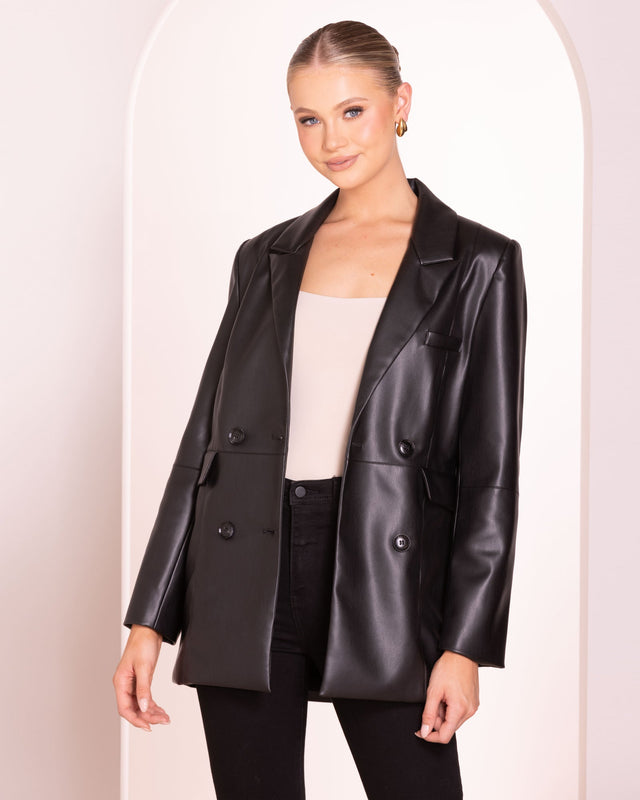 Sammy Vegan Leather Jacket