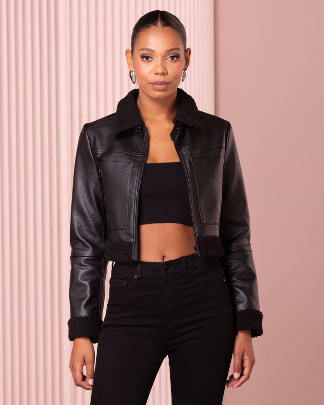 Remi Vegan Leather Jacket