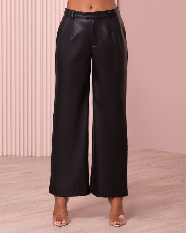 Ruby Vegan Leather Pant