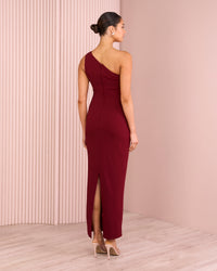 Avery One Shoulder Gown