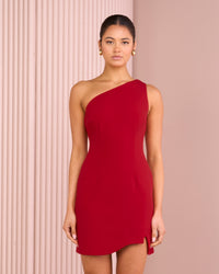Gianna One Shoulder Mini Dress