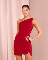Gianna One Shoulder Mini Dress