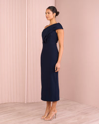 Axel One Shoulder Midi Dress