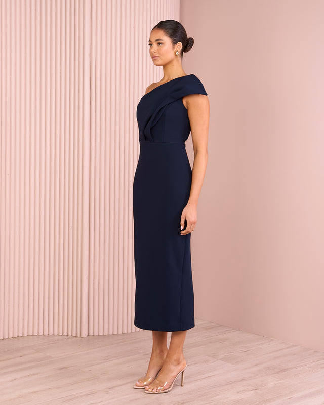 Axel One Shoulder Midi Dress