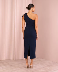 Axel One Shoulder Midi Dress