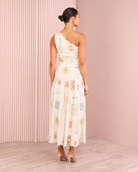 Sui One Shoulder Maxi Dress