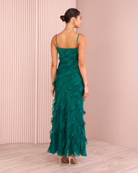 Penelope Ruffle Maxi Dress