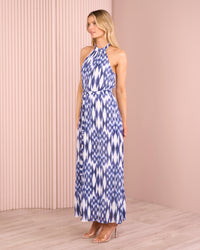 Jasper High Neck Midi Dress