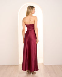Marbella Drape Corset Gown