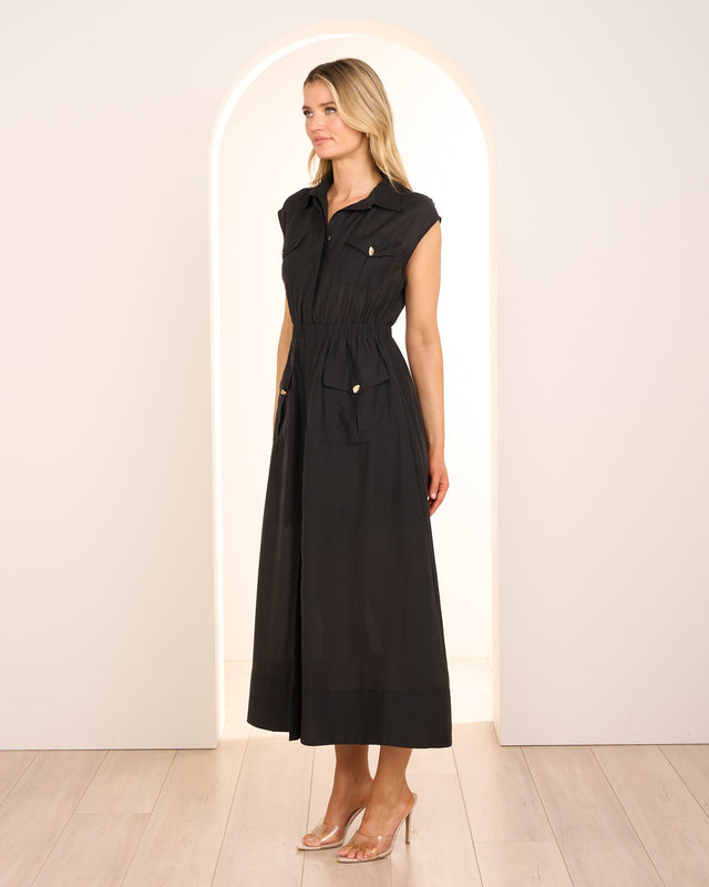 Kiara Midi Shirt Dress