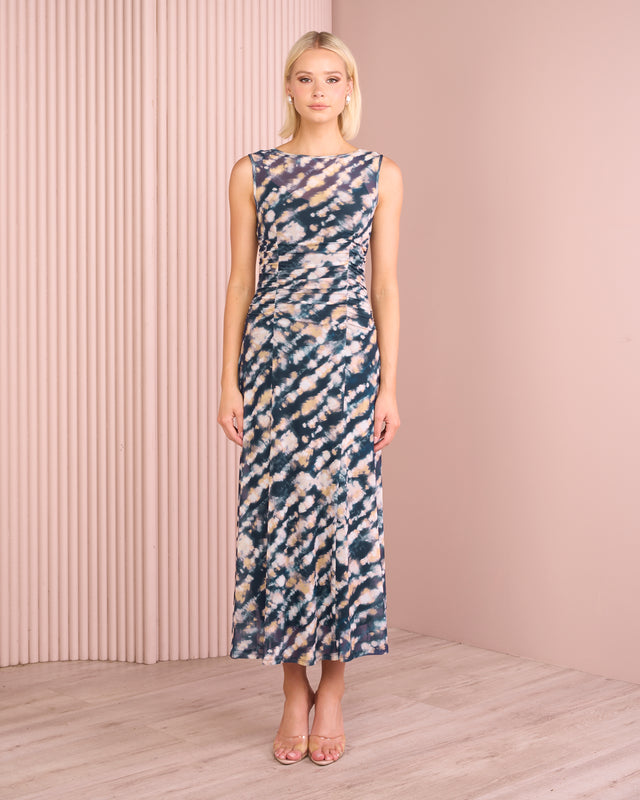 Nikita Gathered Maxi Dress