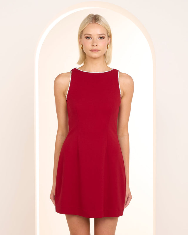 Farah Sleeveless Mini Dress