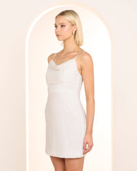 Bari Beaded Mini Dress