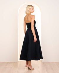 Ima Strapless Midi Dress