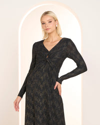 Kathleen Twist Front Dress