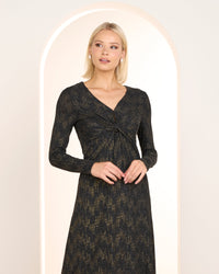 Kathleen Twist Front Dress