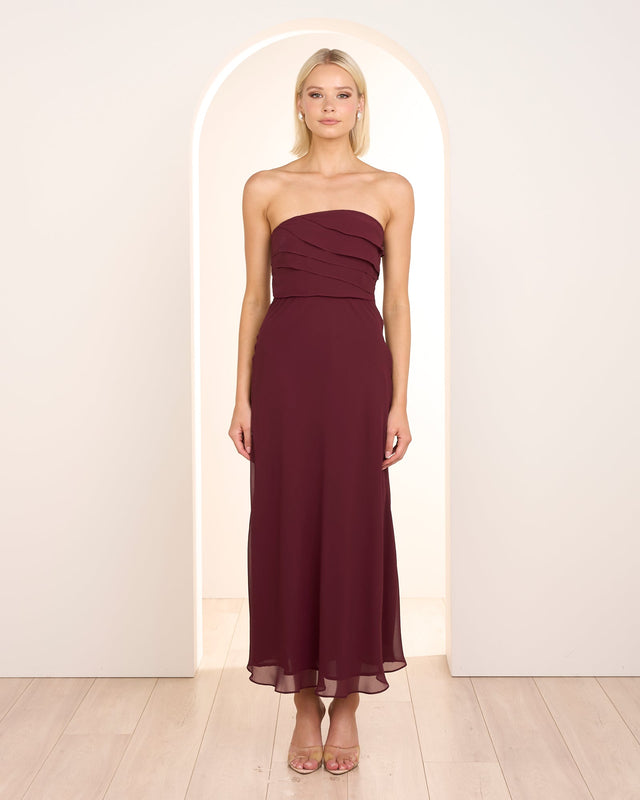 Ira Strapless Maxi Dress