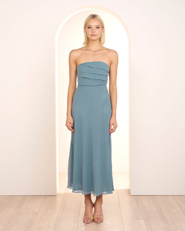 Ira Strapless Maxi Dress