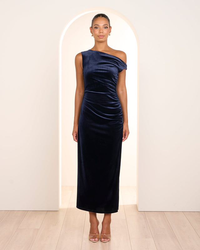 Tori Asymmetric Maxi Dress