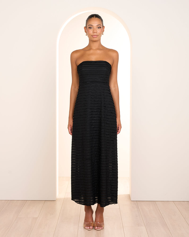 Nira Strapless Maxi Dress