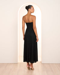 Nira Strapless Maxi Dress