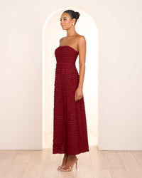 Nira Strapless Maxi Dress