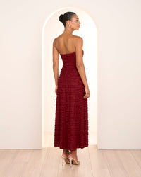 Nira Strapless Maxi Dress