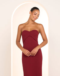 Rumi Strapless Midi Dress