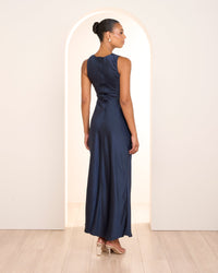 Gita Boat Neck Dress