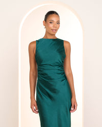 Gita Boat Neck Dress