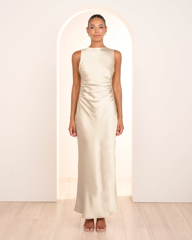 Gita Boat Neck Dress