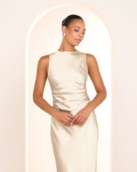 Gita Boat Neck Dress