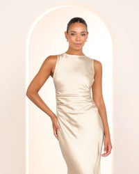 Gita Boat Neck Dress
