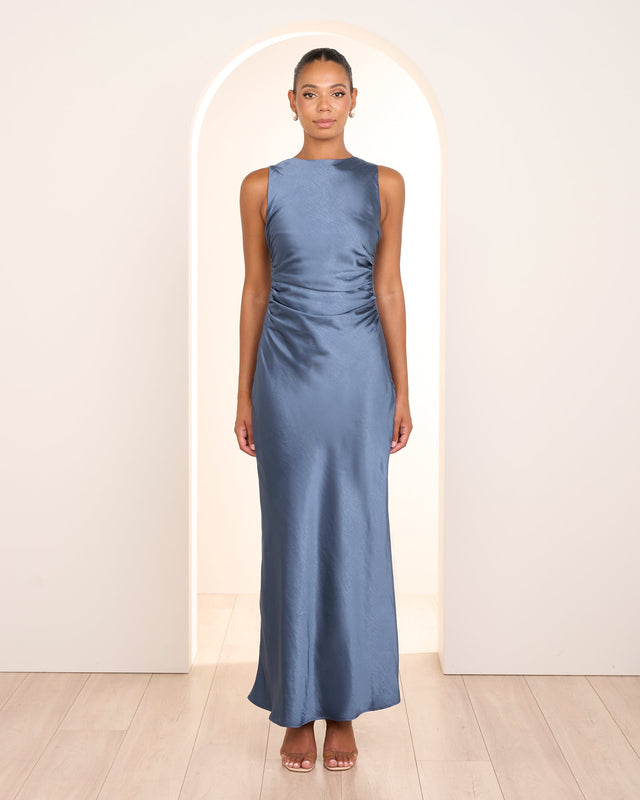 Gita Boat Neck Dress