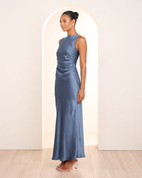 Gita Boat Neck Dress