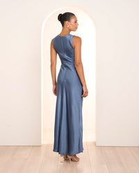 Gita Boat Neck Dress