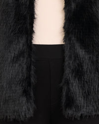 Qiko Fur Longline Vest