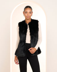 Qiko Fur Longline Vest