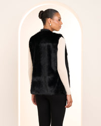 Qiko Fur Longline Vest