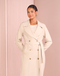 Allie Longline Trench Coat