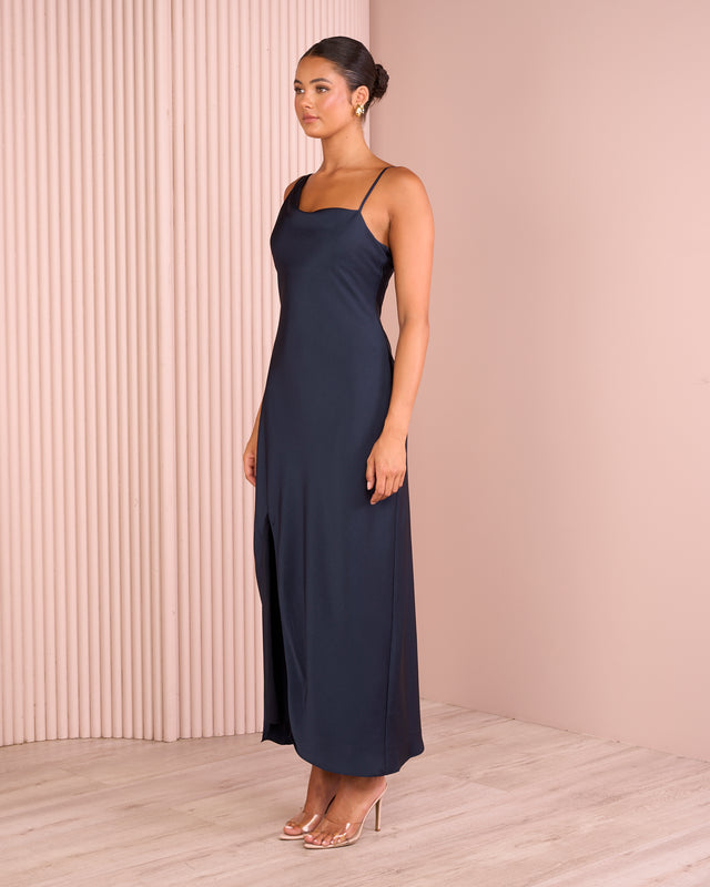 Janet Cowl Neck Maxi Dress