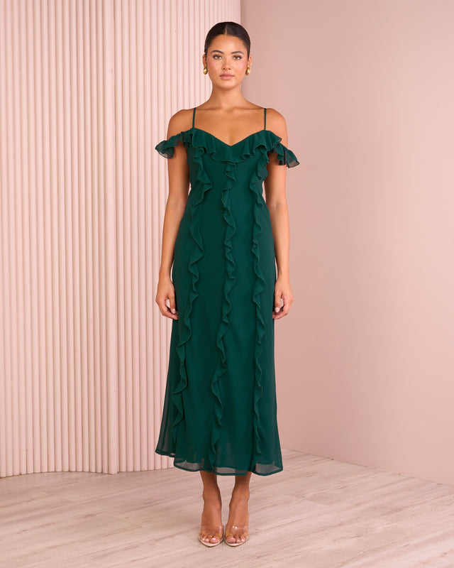 Kimberly Frill Maxi Dress