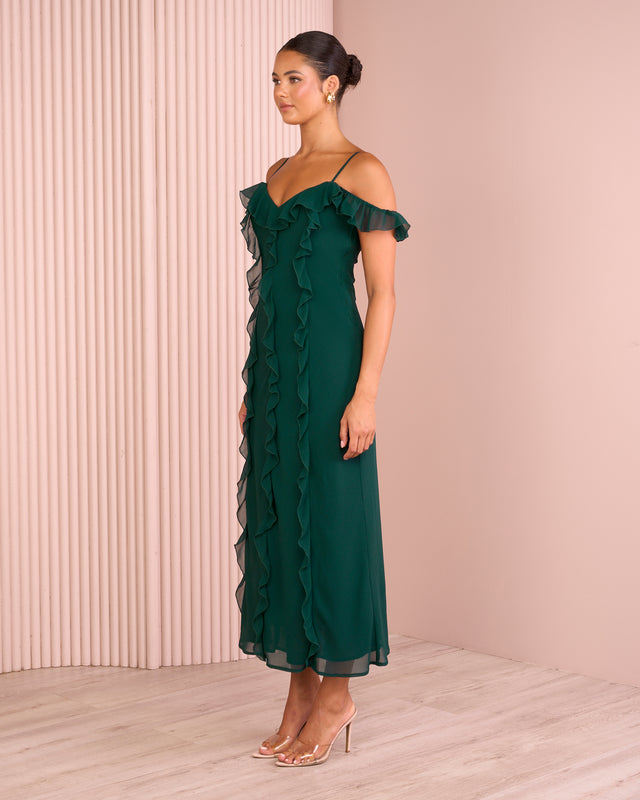 Kimberly Frill Maxi Dress