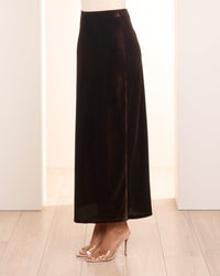 Matina Velvet Maxi Skirt